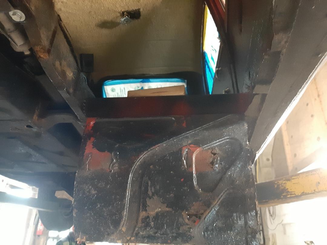 MGB Floor Work