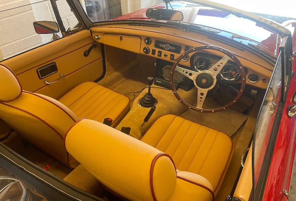 MGB interior