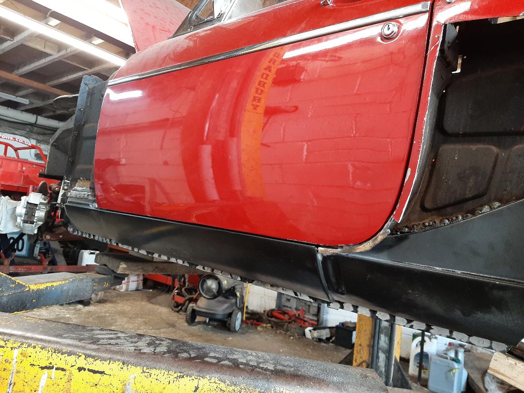 MGB Floor Work