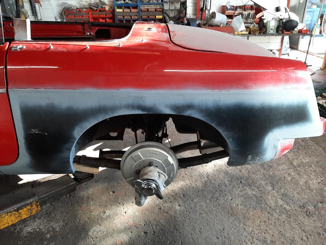 MGB Floor Work