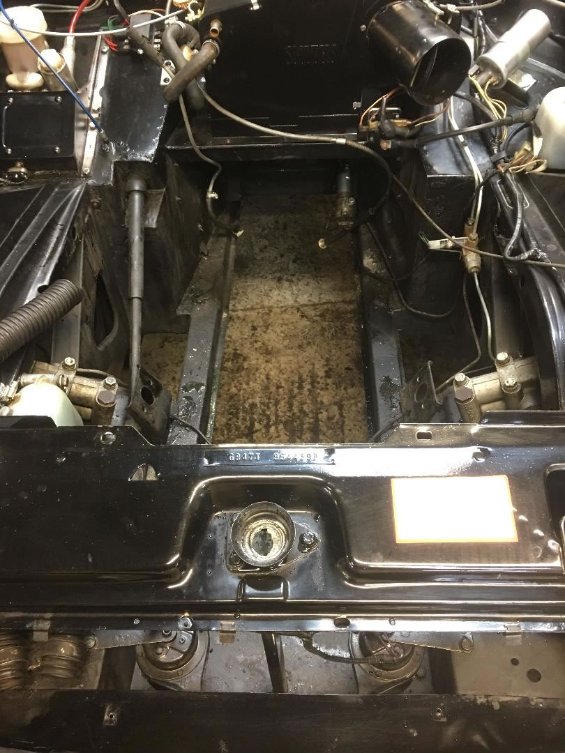 MG Midget 5 speed conversion 1