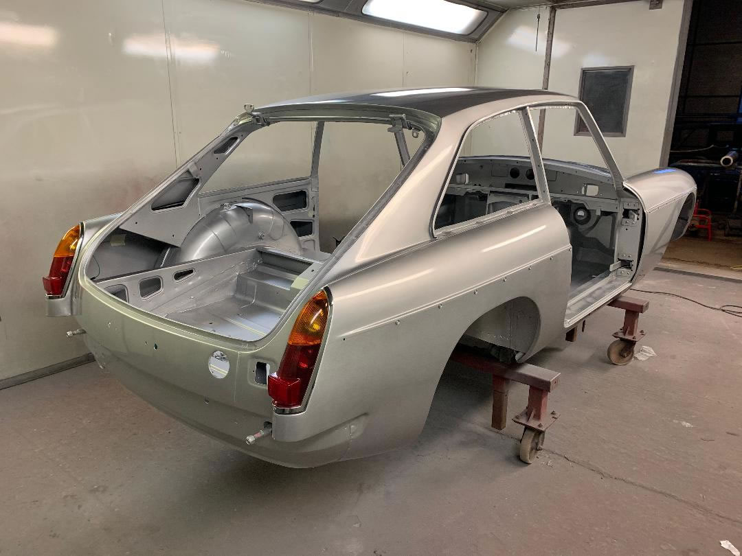 MGB Silver rebuild