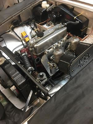 MGB Silver rebuild