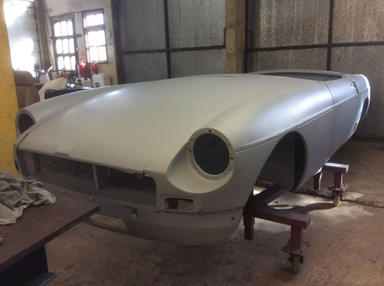 MGB Heritage shell rebuild