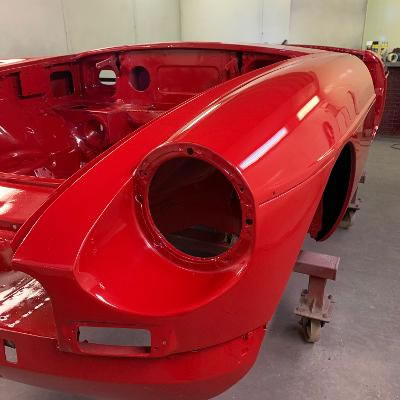 MGB Heritage shell rebuild