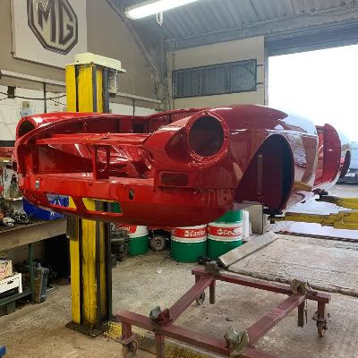 MGB Heritage shell rebuild