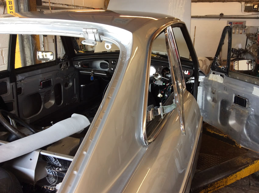 MGB Silver rebuild